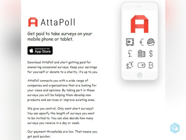 Ad: AttaPoll - Paid Surveys app - img