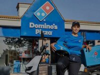 Repartidor Domino's Pizza