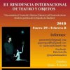 Residencia Internacional de Teatro y Objetos