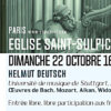 Concert d'orgue par Helmut DEUTSCH