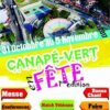 Canape-vert en fete