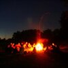 Veillée autour du feu à Gréoux-les-Bains