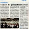 L'histoire des grandes fêtes havraises