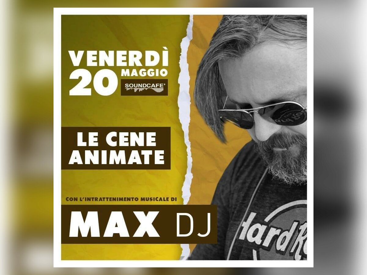 VENERDÌ 20 MAGGIO - MAX TESTA @ SoundCafè 27_1_1200x900