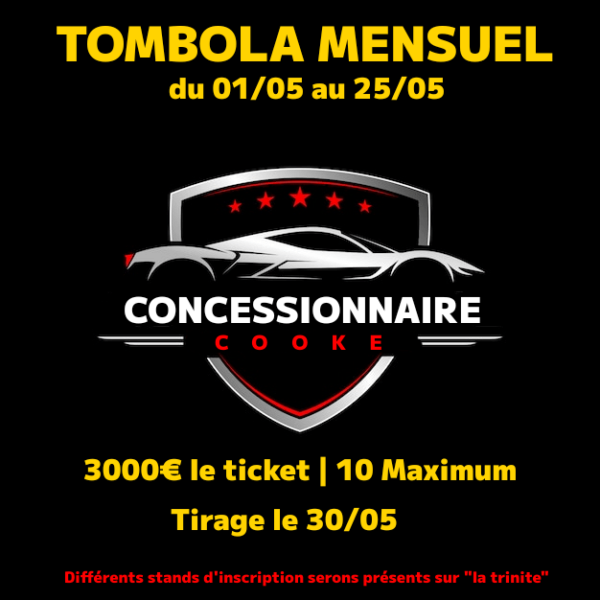 Tombola mensuel | 01/05 au 25/05 - img