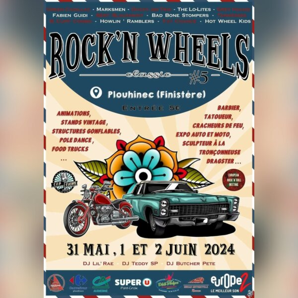 PLOUHINEC: Rock'n'wheels 5ème édition - img