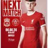 PL 2023/24-31.Sp.FC Liverpool-S. United 3:1 (1:0)