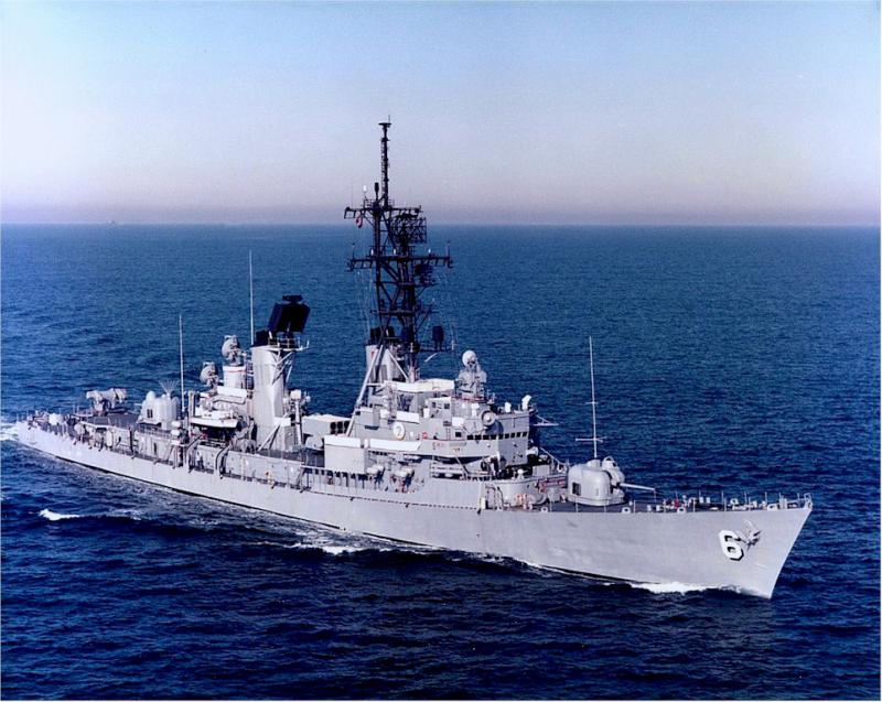 DESTROYERS LANCE-MISSILES CLASSE CHARLES F. ADAMS 135624USSBarney2