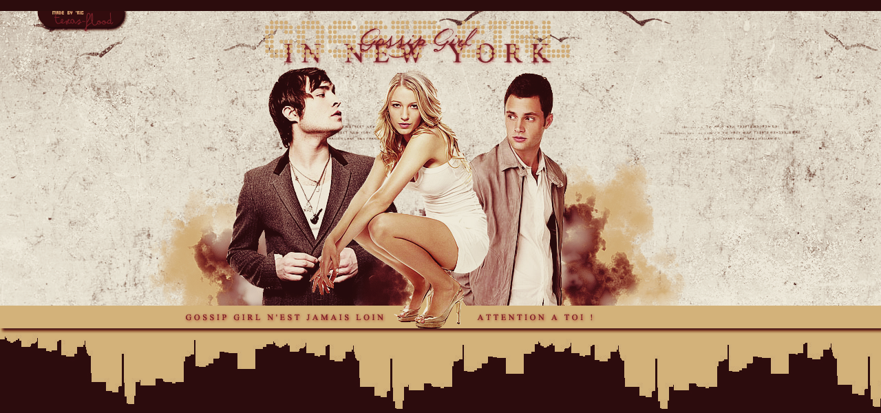 Commande design Gossip Girl s'il vous plait ♥  154375GGI