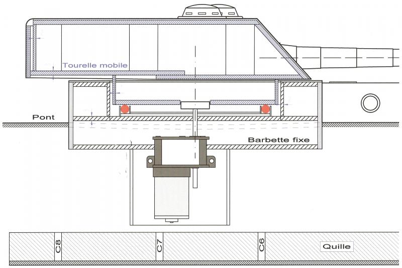 Monitor BM7 Arkansas au 1/48e  sur plan - Page 2 213749Coupetourelle