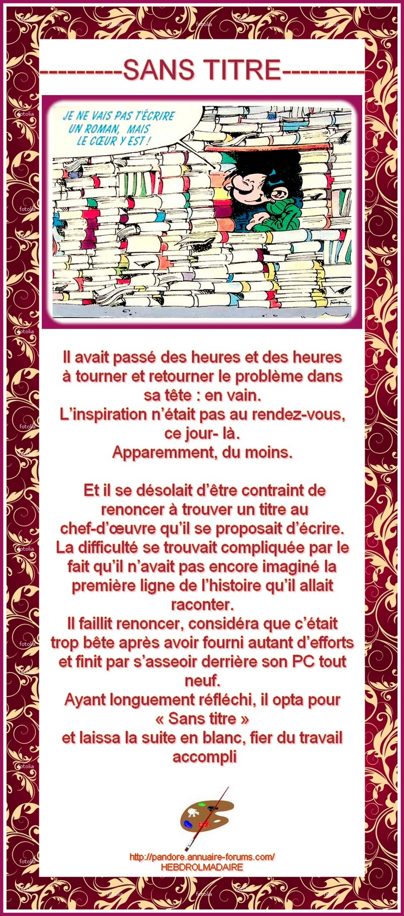 ARCHIVES DE POESIES ET TEXTES N° 16 2154930A