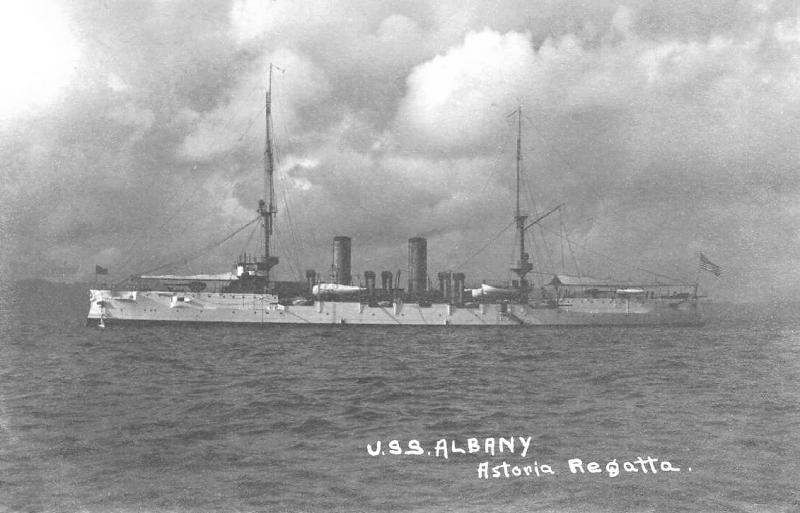 USN CROISEURS LEGERS CLASSE OMAHA 313769USS_Albany