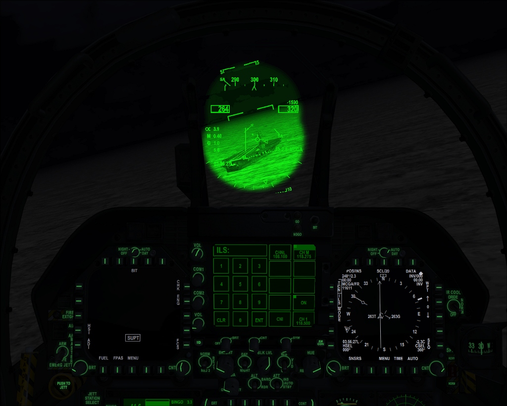 F/A-18E VR Simulation 314779FA_18E_VRS_NightVision