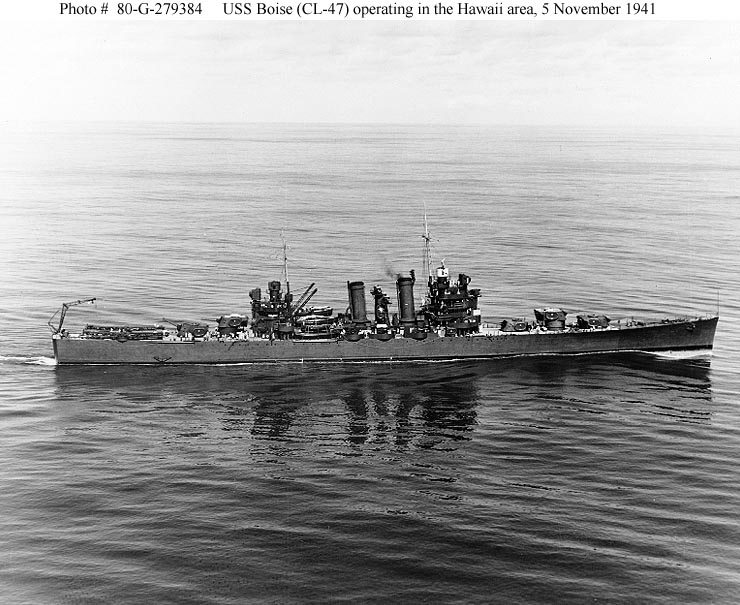 USN CROISEURS LEGERS CLASSE BROOKLYN 331466USS_Boise_1941