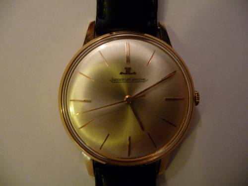 Jaeger LeCoultre vintage en Or Rose 18k 348157Jaeger1