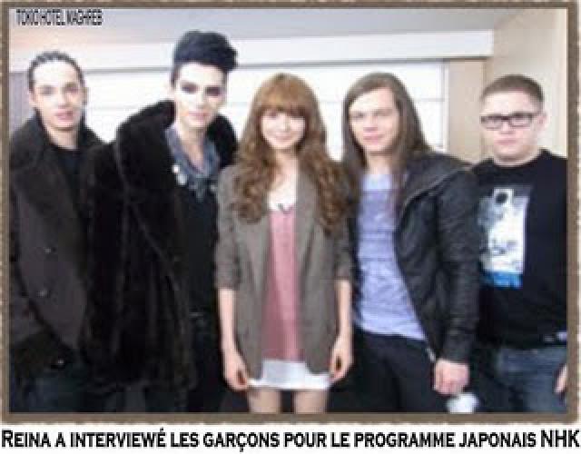 SECONDE VISITE AU JAPON DES TOKIO HOTEL - 11.02.2011 - Page 2 400993reina