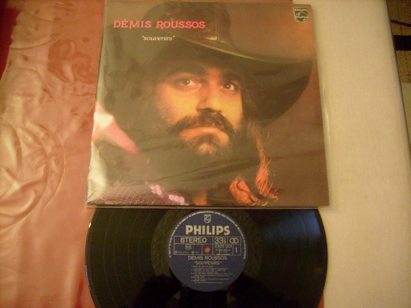 LP-DEMIS ROUSSOS-SOUVENIRS-1975-PHILIPS REC-PRESS GREC 429319demi