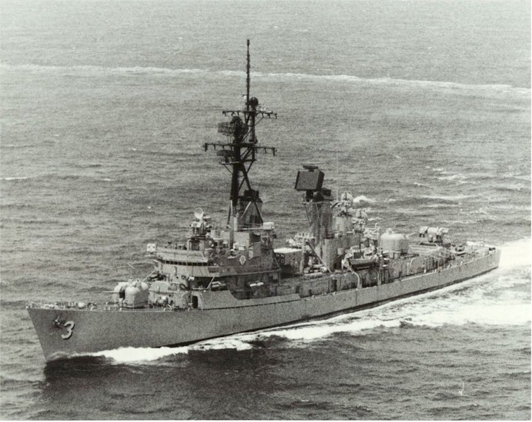 DESTROYERS LANCE-MISSILES CLASSE CHARLES F. ADAMS 492925USSJohnKingDDG3