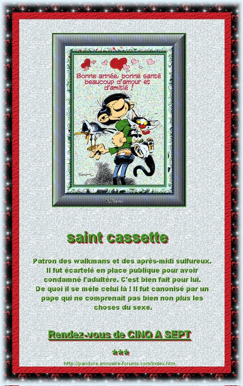 SAINT CASSETTE 5417481