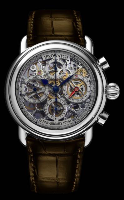 Aerowatch - Aerowatch : Chronographe squelette Anniversaire "1910-2010" 100 ex. 546127aerowatch_chronographe_squelette_anniversaire_1910_2010