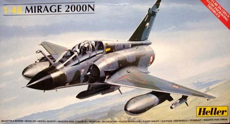 DASSAULT MIRAGE 2000 N 1/48ème Réf 80424 587024Mirage2000NHeller148