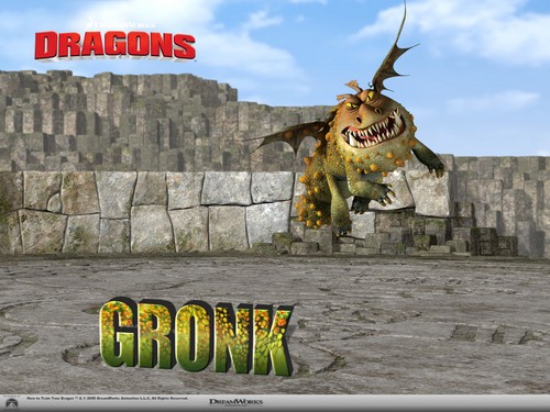 Les Races de Dragons Survolant l'Île de Berk 601085Gronk