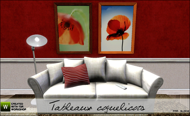 Galerie d'3lodiie !  609431tableauxcoquelicots