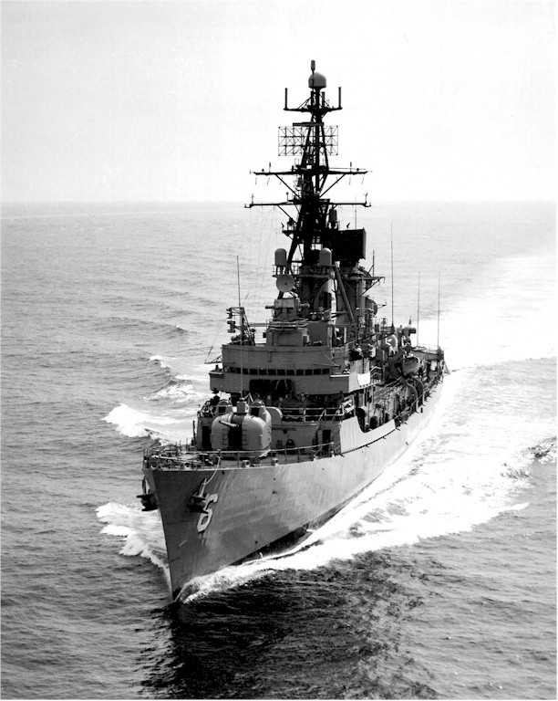 DESTROYERS LANCE-MISSILES CLASSE CHARLES F. ADAMS 618945USSBarney1967