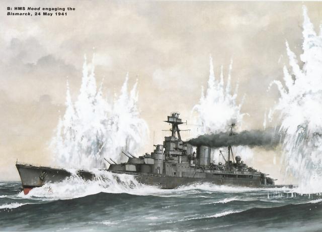 ALLEMAGNE CUIRASSES CLASSE BISMARCK - Page 1 674698HMS.Hood_19