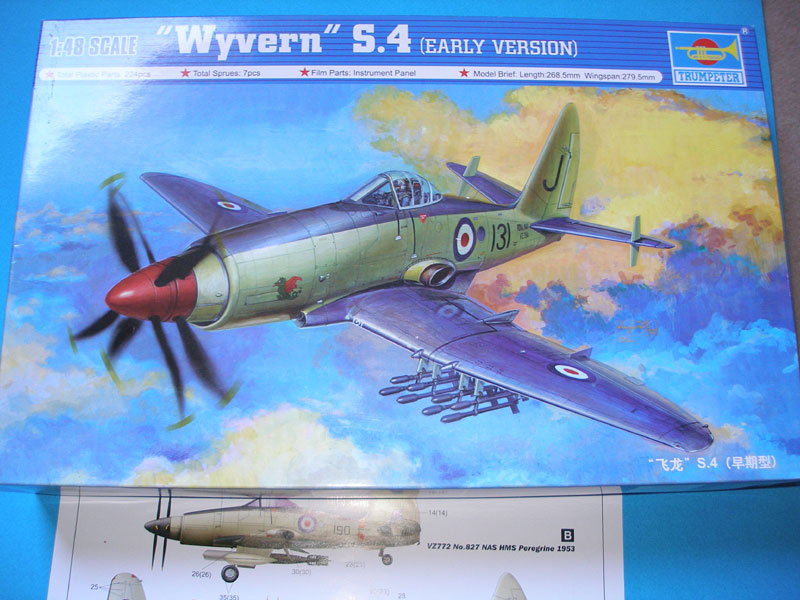 WESTLAND WYVERN S.4 (EARLY VERSION)  [TRUMPETER] 1/48 735879w01