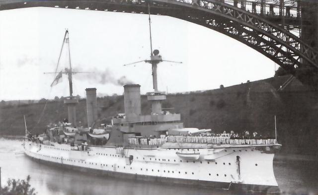 ALLEMAGNE CROISEUR DE BATAILLE SMS VON DER TANN 813287SMS_Furst_Bismarck