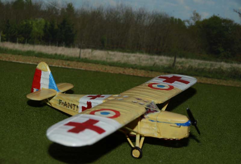 Caudron Pélican Section d'Avions Sanitaires 1939/1940 Scracth intégral 820897C_036