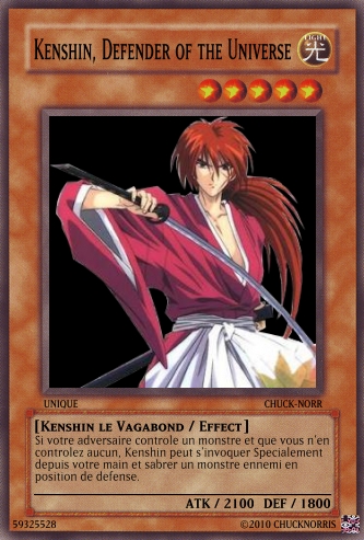 The Chuck Norris TCG ! Les Defenders of the Universe - Page 4 861451Kenshin_ygo