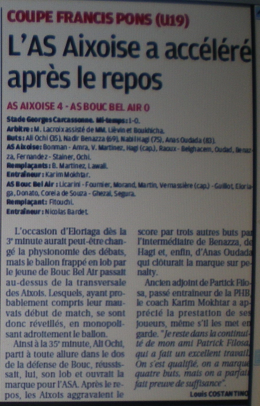  Pays d'Aix FC  AIX-EN-PROVENCE // PH  - Page 3 862206IMGP3857