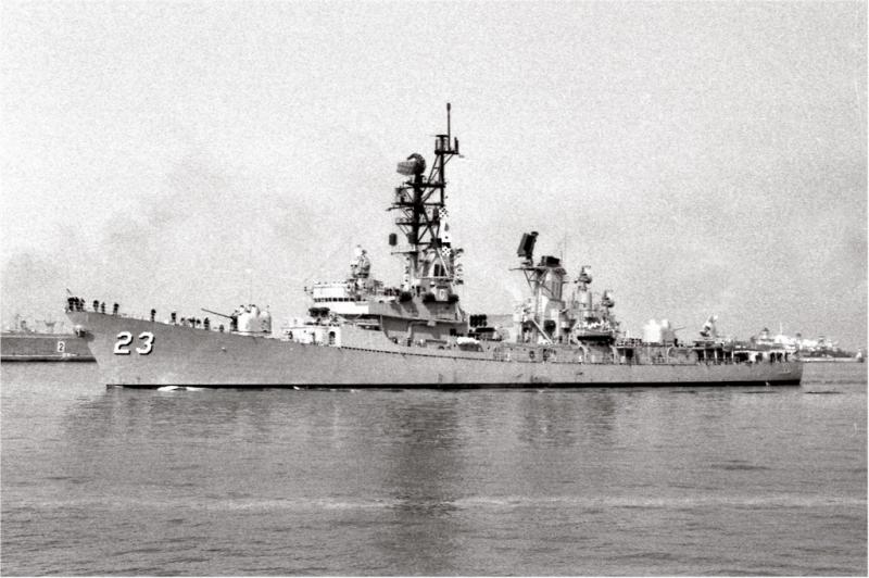 DESTROYERS LANCE-MISSILES CLASSE CHARLES F. ADAMS 891703USSRichardEByrdDDG23Gnes14051965