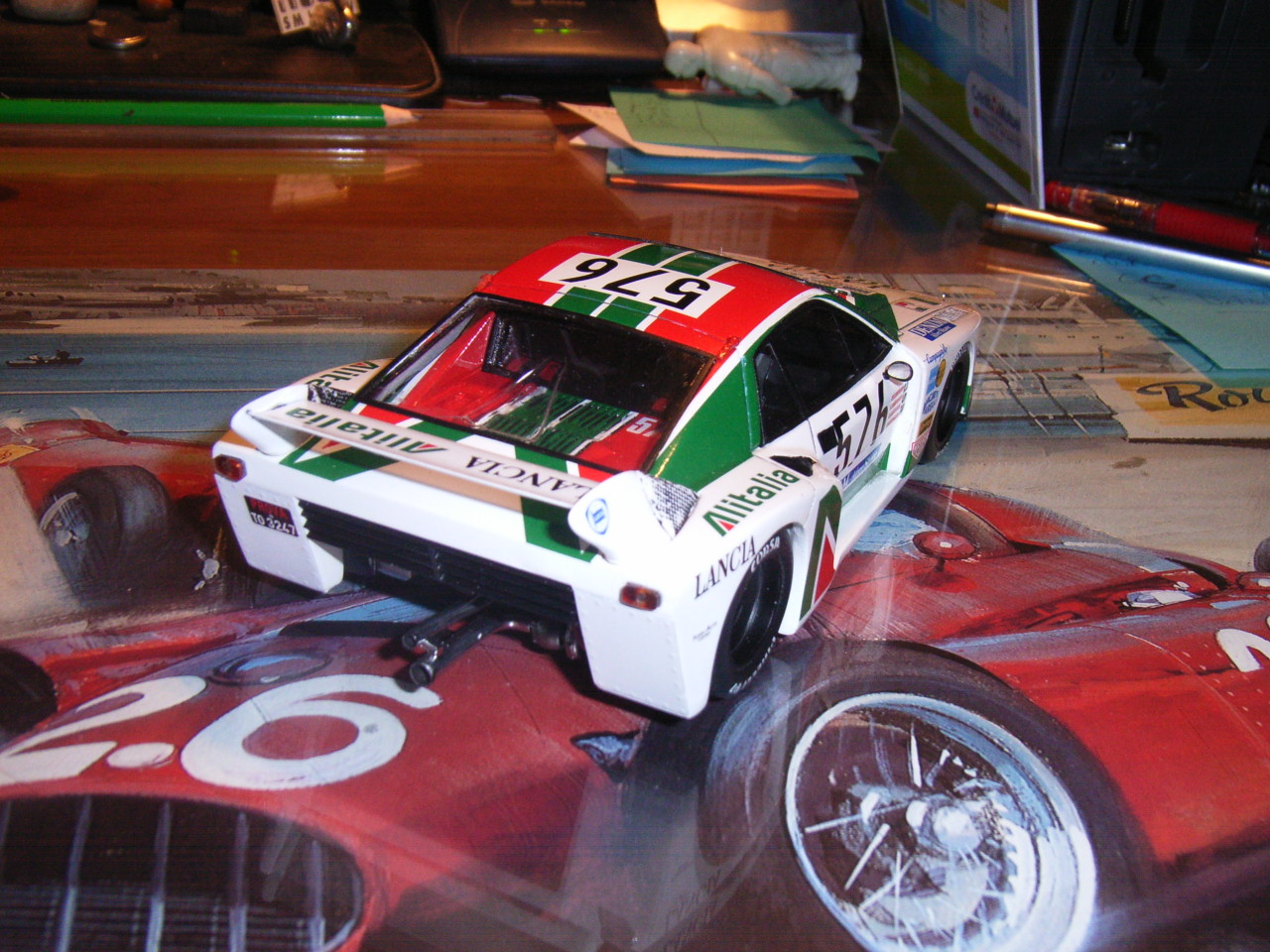 La lancia 037 d'un pote maquettiste 965896IMAG0188