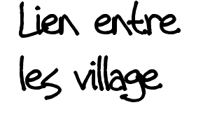 Lien entre les villages