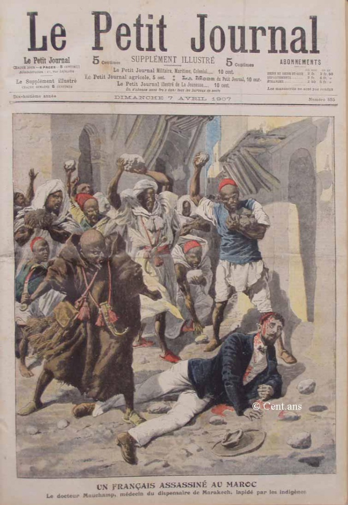 صفحات من تاريخ المغرب الحديث من خلال Le Petit journal illustré 117516pj85507041907