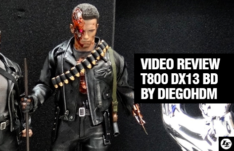 [VIDEO REVIEW] T800 DX13 Battle Damaged Ed. Especial - Hot Toys / by diegohdm 120236t800