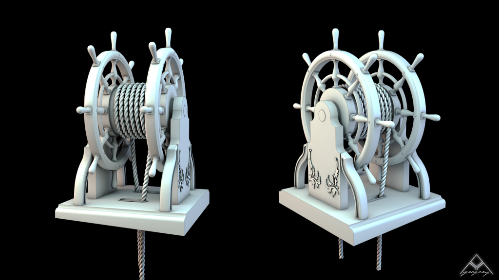 Frégate 3D de 36 canons 128254Frgatebarre