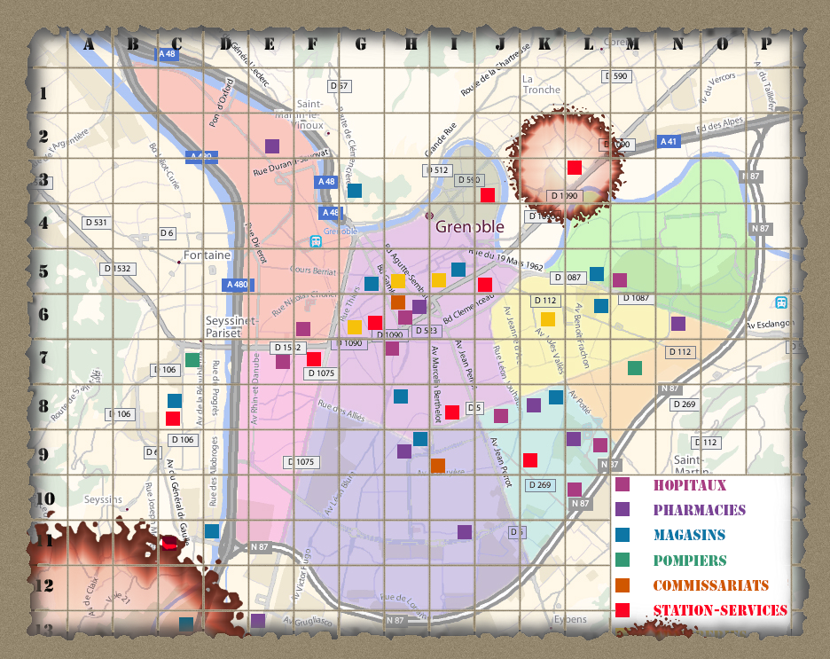 Cartes du jeu - Grenoble et Région 128354244558CarteGrenobleQuartierNomInfosSang