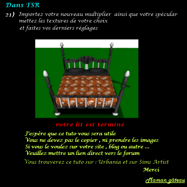 [Confirmé] Tuto mesh d'un lit. 13492412