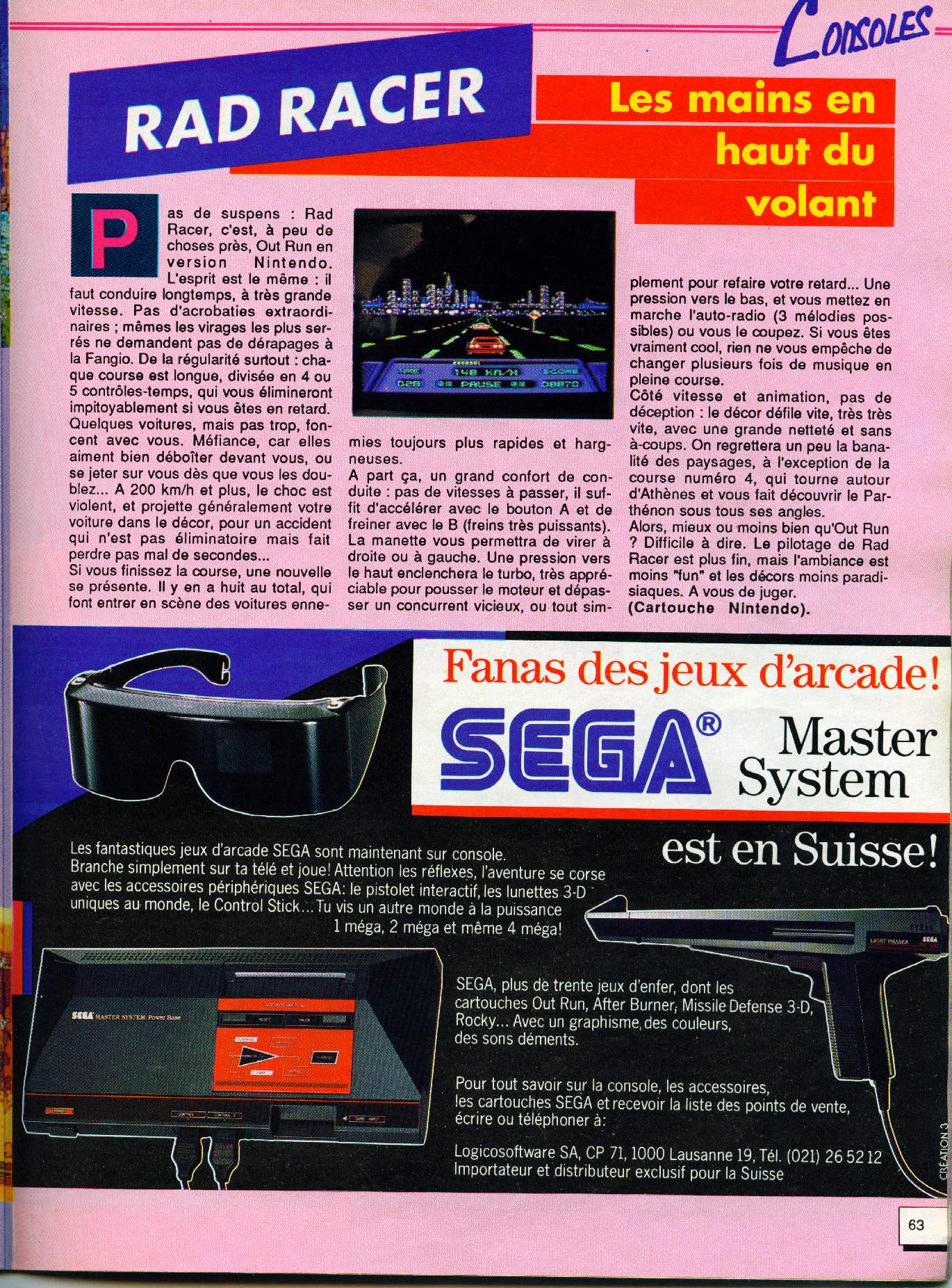 Tentative liste Line Up France Sega Master System printemps 87. - Page 3 138151smssuisse