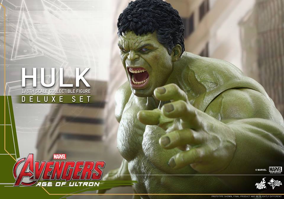 HOT TOYS - Avengers: Age of Ultron - Hulk (Deluxe Set) 138515103