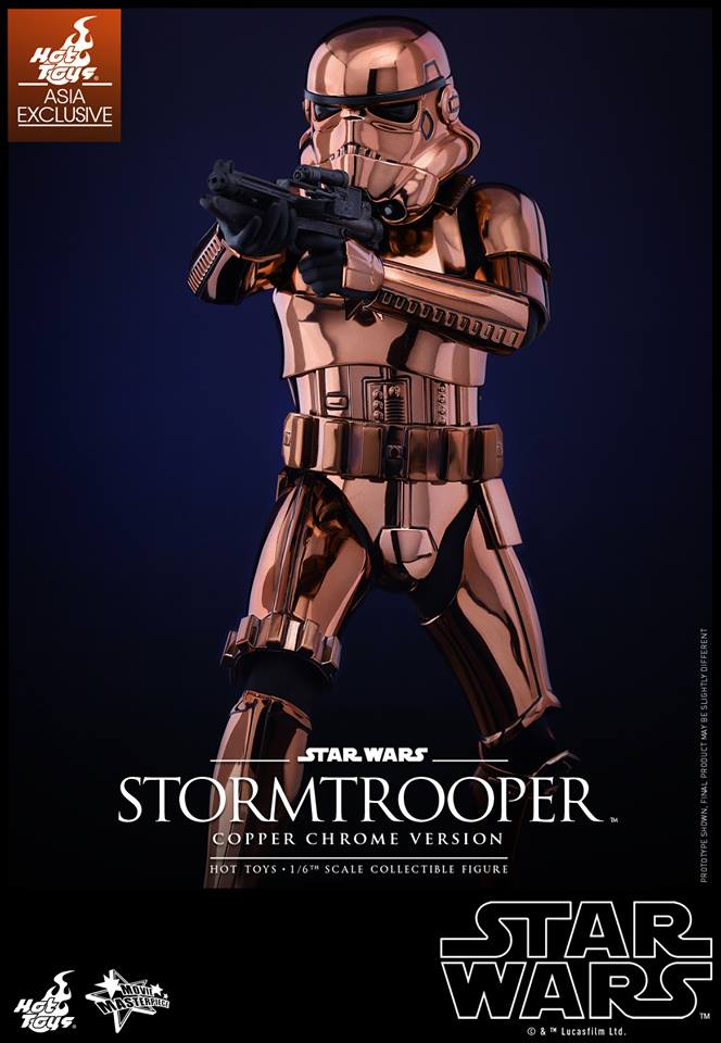 HOT TOYS - Star Wars: TFA - Stormtrooper Copper Chrome 140022103