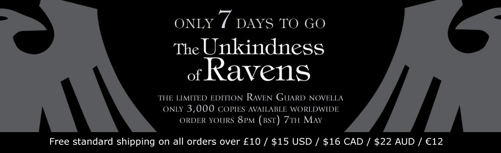 The Unkindness of Ravens de George Mann 1416517daystogo