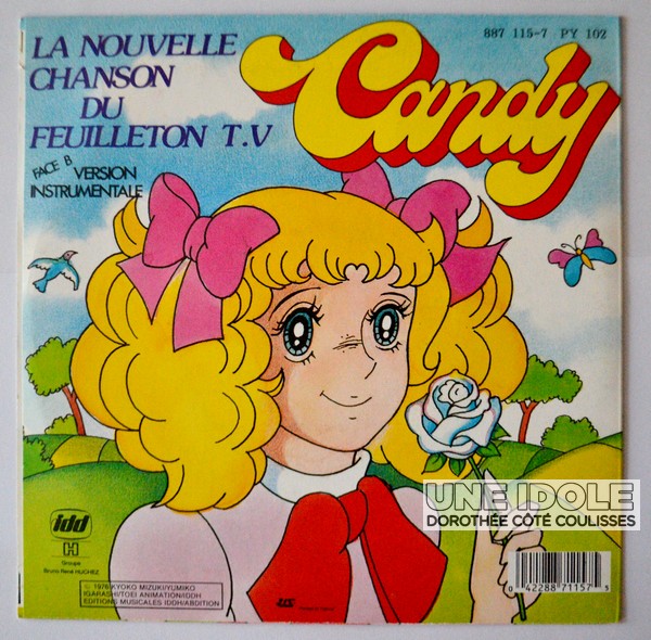 Candy (FIBA ET POPY) 1978 - Page 3 145810visueldorothee45tourslachansondecandy2