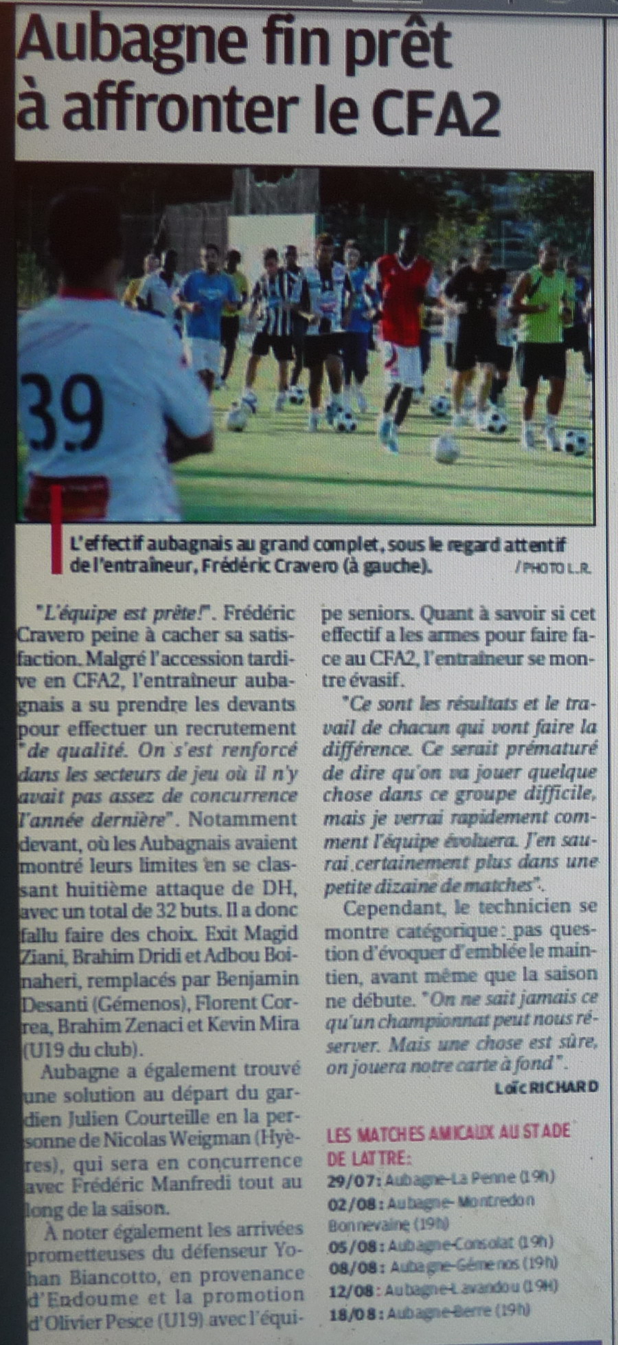 FC AUBAGNE // CFA2 GROUPE E  - Page 8 146650P1200669