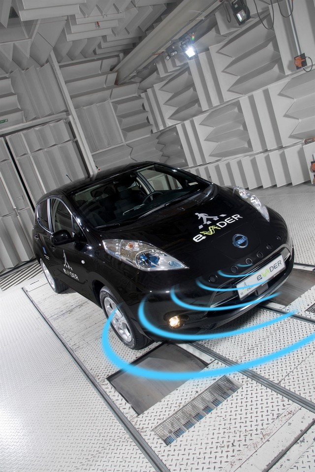  Projet eVADER : Une Nouvelle Alerte Sonore Pour La Sécurié Des Piétons Testée Sur Une Nissan Leaf 15568013619815