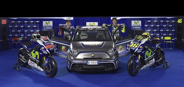 Abarth aux côtés du Team Movistar Yamaha MotoGP 166801150128AbarthYamaha1144